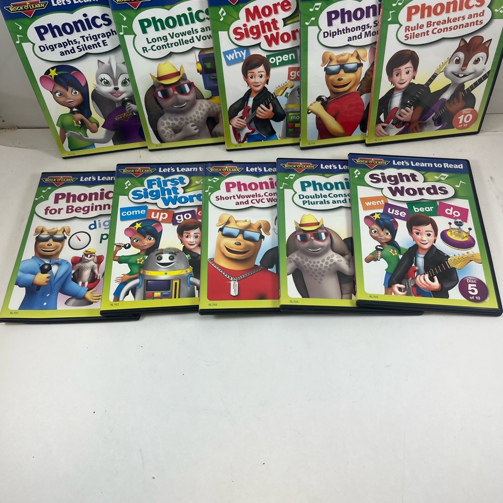 Rock 'N Learn 20 DVD Educational System.